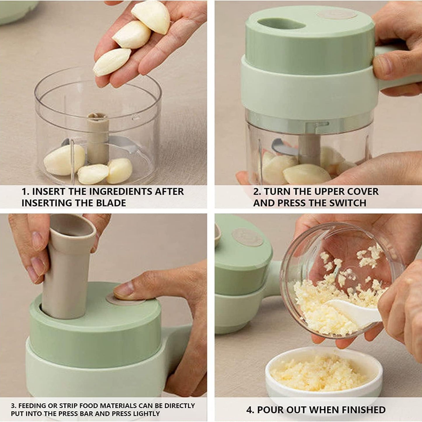 4 in 1 Electric Chopper