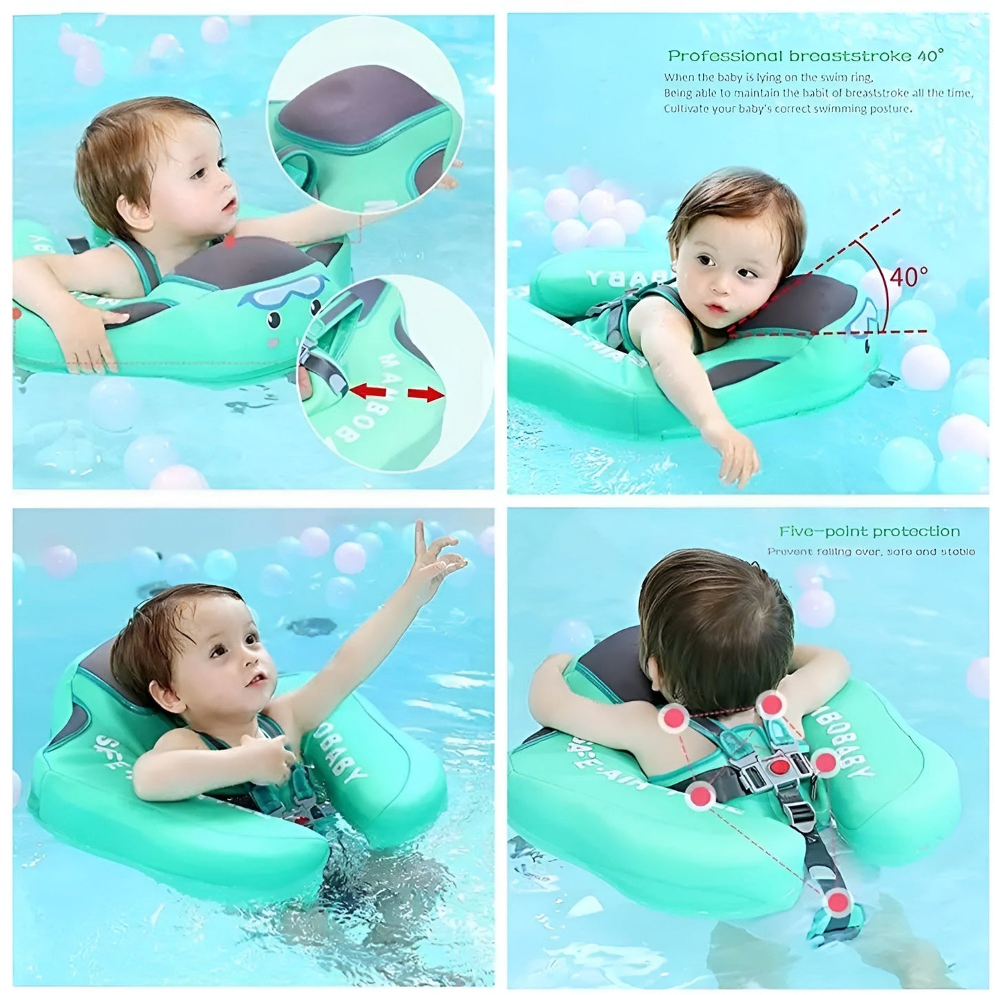 Uniqcorns™ FloatEase for little swimmers