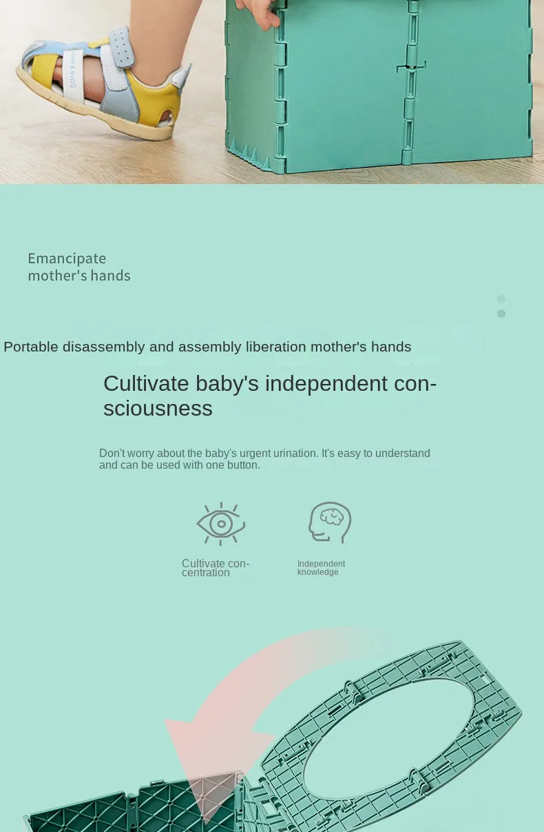 Foldable Potty Tub for Kids